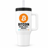 White / 40 oz · travel mug con asa