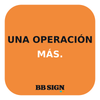 UNA OPERACIÓN MÁS. / Amber / 3 × 3 in
