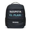 Respeta el plan.
