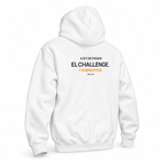 $11 Away — Trading Hoodie | BB SIGN, White, product angle on white background