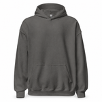 $11 Away — Trading Hoodie | BB SIGN, Charcoal, English, product front on white background
