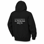 Almost Disciplined — Trading Hoodie | BB SIGN, Black, product angle on white background