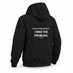 Almost Disciplined — Trading Hoodie | BB SIGN, Black, English, product angle on white background