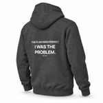 Almost Disciplined — Trading Hoodie | BB SIGN, Charcoal Heather, English, product angle on white background
