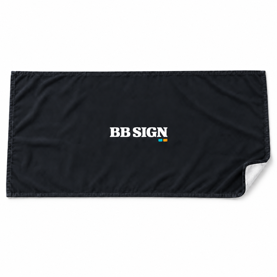 BB SIGN — Beach Towel, As shown, , product front on white background