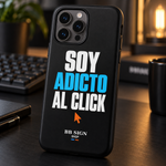 Soy Adicto al Click / I'm Addicted to Clicking · Phone Case — 04-soy-adicto-al-click — visualización del diseño