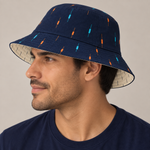 BBS-SINGLE|Navy / Cream (diseño impreso)|side|BB SIGN Session Lines, model side