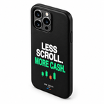 BB SIGN · Menos scroll. Más cash. / Less scroll. More cash. · Phone Case, As shown, product detail on white background