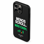 BB SIGN · Menos scroll. Más cash. / Less scroll. More cash. · Phone Case, As shown, product detail on white background