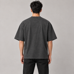 BBS-SINGLE|Dark Grey|back|AI product mockup — Se Marca y Se Ejecuta oversized T-shirt