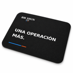 BB SIGN SHOP — One More Trade Mouse Pad, Black, product detail on white background