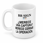 BB SIGN SHOP — Screenshot Rule Mug, White, product detail on white background