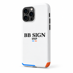 BB SIGN Signature · Phone Case, Blanco, product front on white background