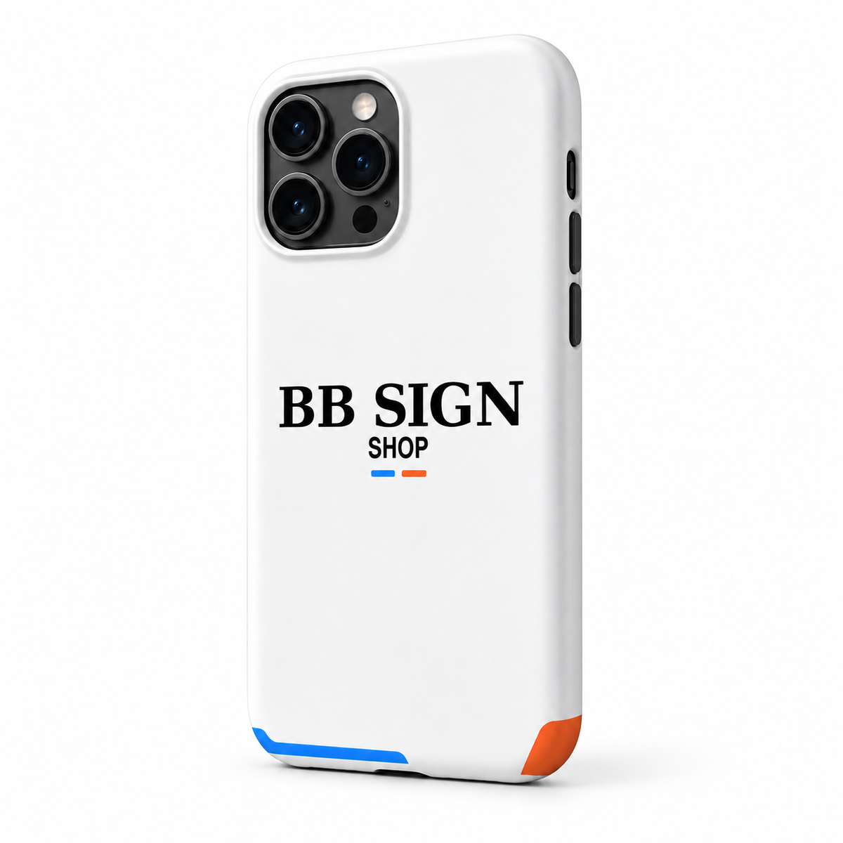 BB SIGN Signature · Phone Case, Blanco, product front on white background
