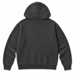 BB SIGN Signature — Premium Hoodie, Pigment Black, product back on white background