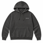 BB SIGN Signature — Premium Hoodie, Pigment Black, , product front on white background