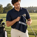 BB SIGN golf lifestyle — product visualization based on Printful specifications