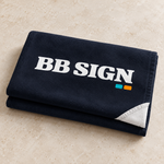 BB SIGN hand folded — product visualization based on Printful specifications