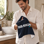 BB SIGN hand lifestyle — product visualization based on Printful specifications