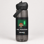 Mr. Positivo — Flip-straw 25 oz — front-facing print