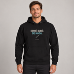 BBS-SINGLE|Black|front|Cerré. Subió. De Nada. — Premium Hoodie on model