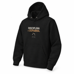 Disciplina > Dopamina. — Premium Hoodie, Black, product angle on white background