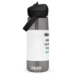 Botella con pajita BB SIGN 25 oz — Hidrata la mente. — vista frontal