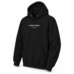 Funded Trader One Day — Trading Hoodie | BB SIGN, Black, product angle on white background