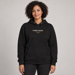 BBS-SINGLE|Black|front|Funded Trader One Day — Trading Hoodie | BB SIGN on model