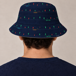 Bucket hat reversible Session Lines visto por detrás