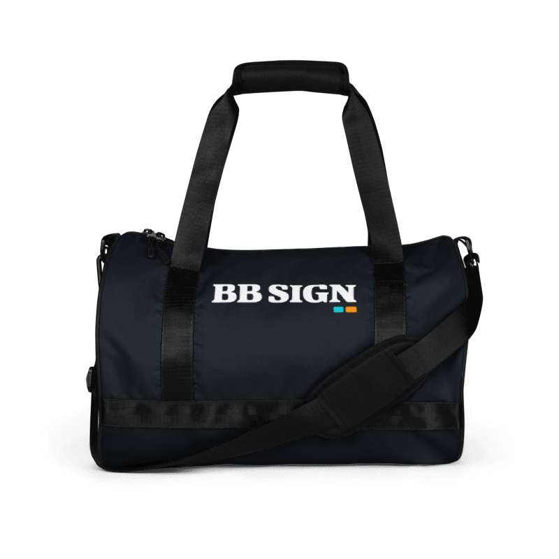 Bolsa de gym BB SIGN — BB SIGN — vista frontal