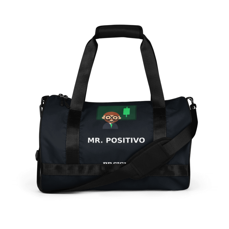 Bolsa de gym BB SIGN — Mr. Positivo — vista frontal