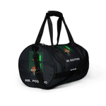 Bolsa de gym BB SIGN — Mr. Positivo — vista en ángulo