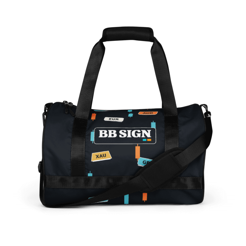 Bolsa de gym BB SIGN — Market Codes — vista frontal