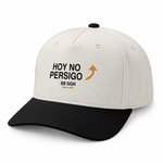 Hoy No Persigo — Two-Tone Cap, Natural / Black, , product angle on white background