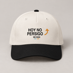 BBS-SINGLE|Natural / Black|studio|Hoy No Persigo — Two-Tone Cap, studio view
