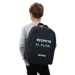 Mochila minimalista BB SIGN — Respeta el plan. — puesta