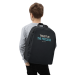BB SIGN Minimalist Backpack Trust in the Process worn