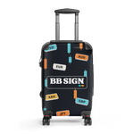 BB SIGN — Travel Suitcase — Market Cartoon — mockup Printful