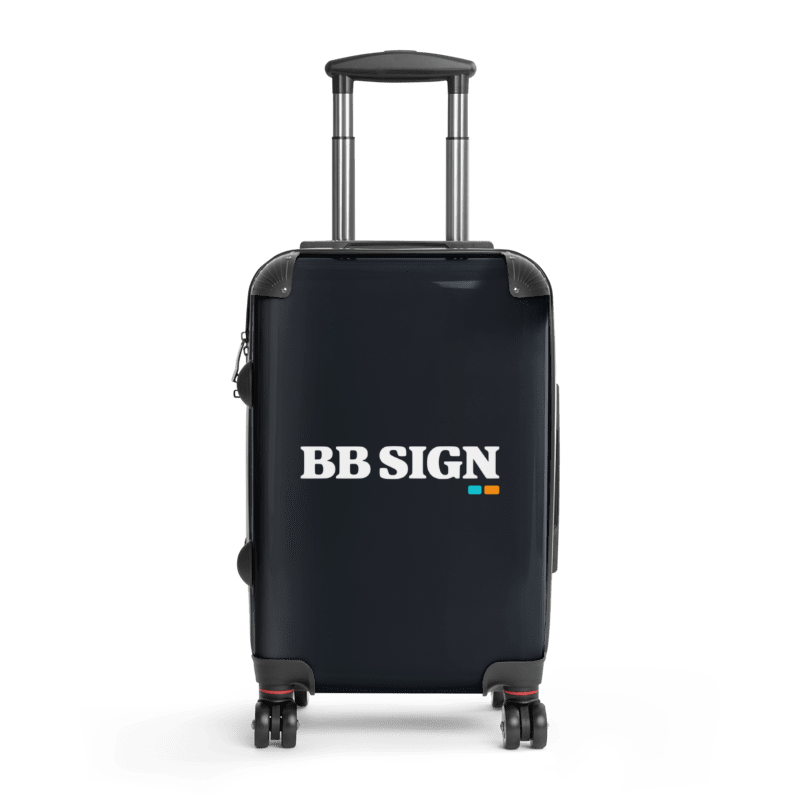 BB SIGN — Travel Suitcase — Executive — BB SIGN — mockup Printful