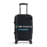 BB SIGN — Travel Suitcase — Mr. Positivo Student — mockup Printful