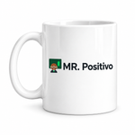 Mr. Positivo — Original Character Mug, As shown, , product front on white background