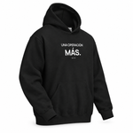 One More Trade — Trading Hoodie | BB SIGN, Black, product angle on white background