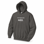 One More Trade — Trading Hoodie | BB SIGN, Charcoal, product angle on white background