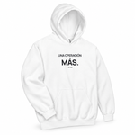 One More Trade — Trading Hoodie | BB SIGN, White, product angle on white background