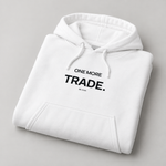 BBS-SINGLE|White|folded|One More Trade — Trading Hoodie | BB SIGN folded studio view (English)