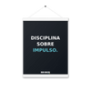 Disciplina sobre impulso / 12 × 16 in / White