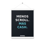 Póster con colgador BB SIGN — Menos scroll. Más cash.