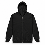 Retest Lifestyle — Trading Zip Hoodie | BB SIGN, Black, English, product front on white background