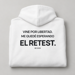BBS-SINGLE|White|folded|Retest Lifestyle — Trading Zip Hoodie | BB SIGN folded studio view (Spanish)